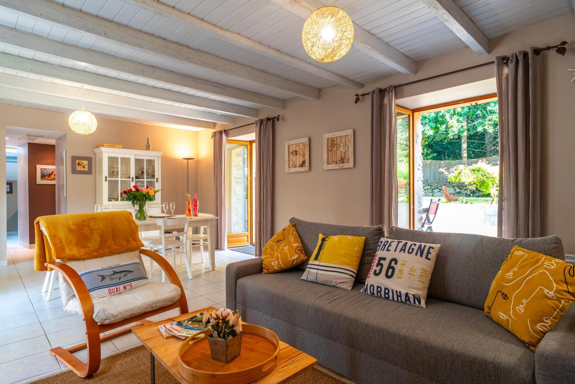 La Libellule - Charmante Maison Avec Jardin A Sene Exterior foto